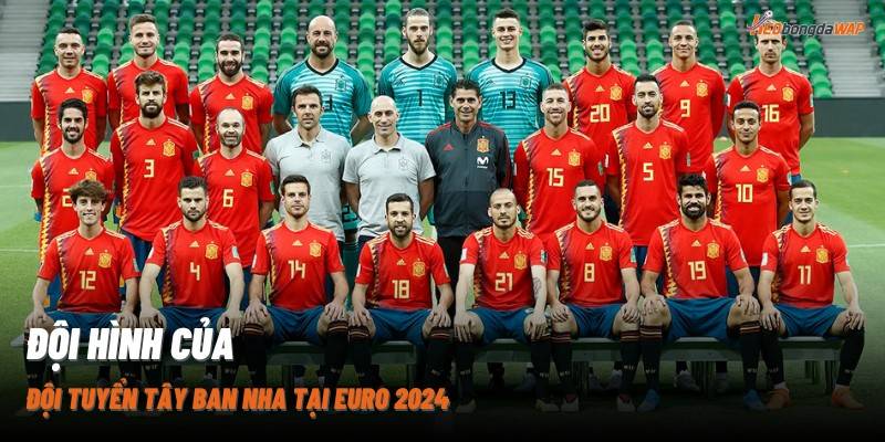 Đội hình của đội tuyển Tây Ban Nha tại Euro 2024