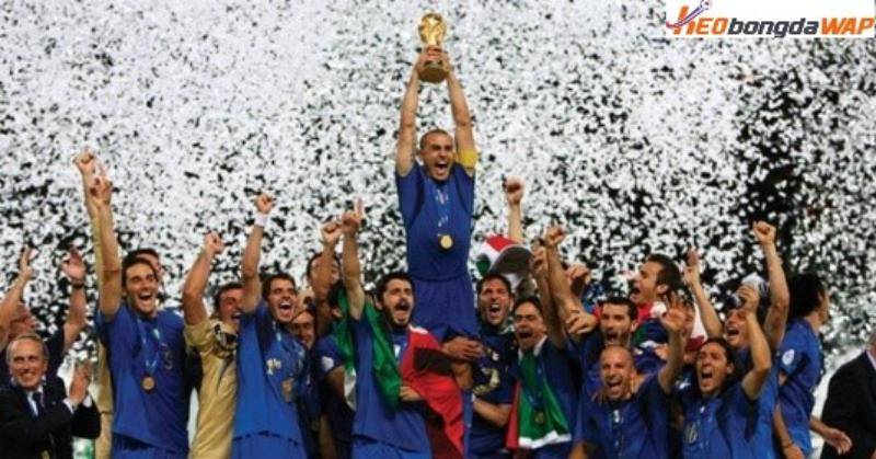Đội tuyển Ý với chức vô địch World Cup 2006