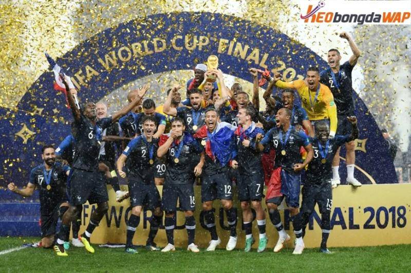 Pháp cùng chức vô địch World Cup năm 2018